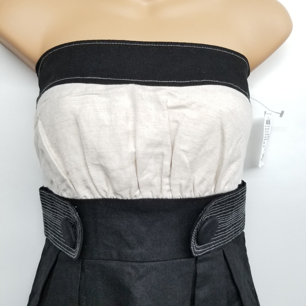 Charlotte Russe Strapless Linen Tube Dress - Picture 2 of 6